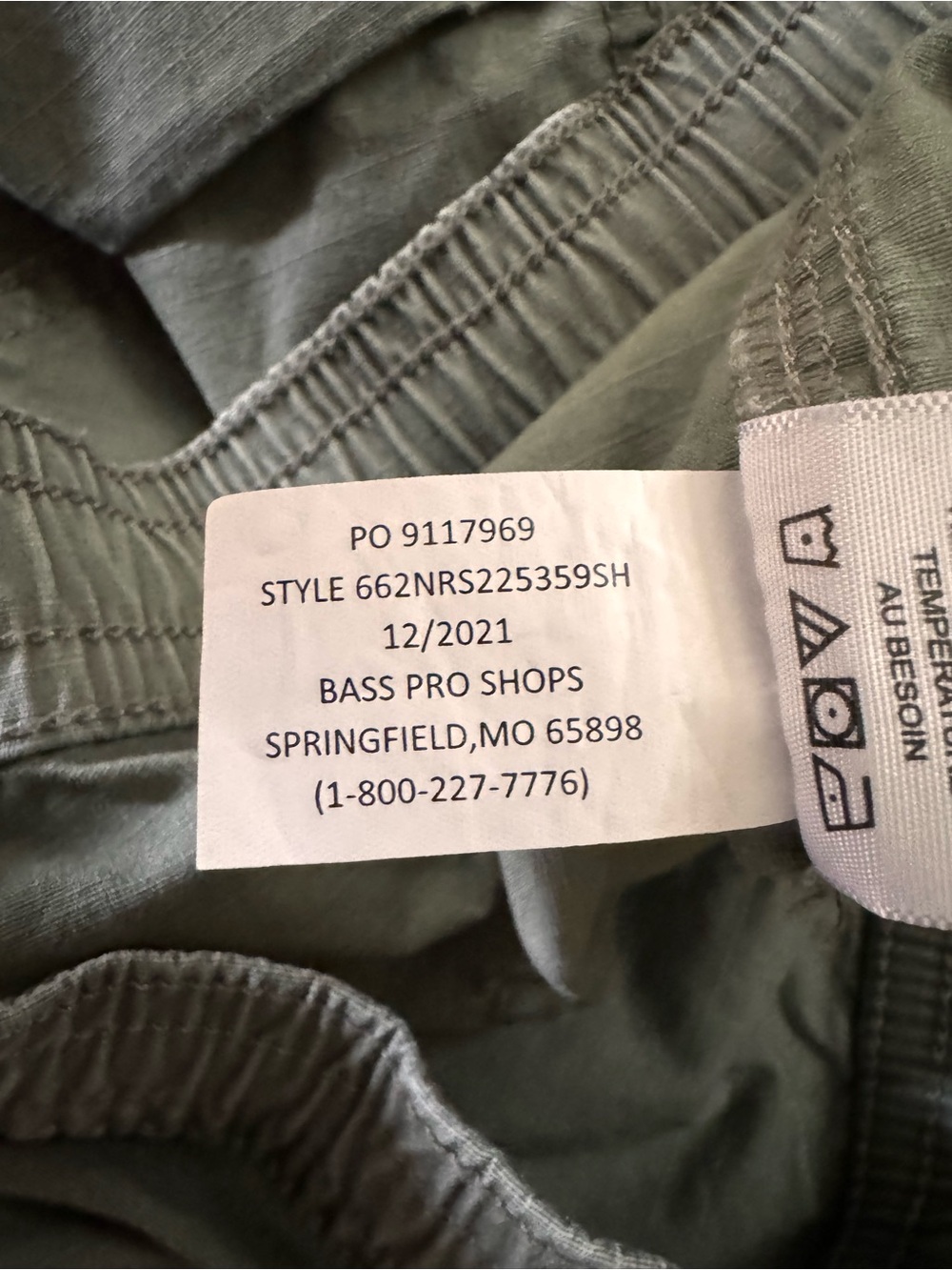 Natural Reflections Dark Olive Green Casual Shorts - Picture 4 of 5